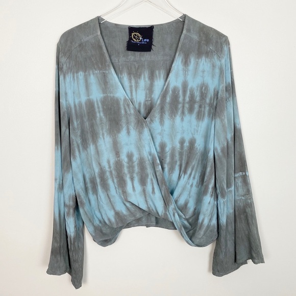 Blue Life Tops - BLUE LIFE Hayley Top S Tie Dye Cote D’Azur Boho